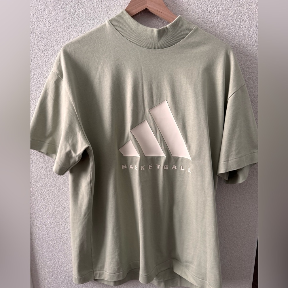 Adidas Men's Mock Neck Tee